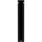 Ekena Millwork Bradford Wrought Iron Bracket, (Triple center brace), Powder Coated Black 2"W x 10"D x 12"H BKTM02X10X12TBR - alternate 4